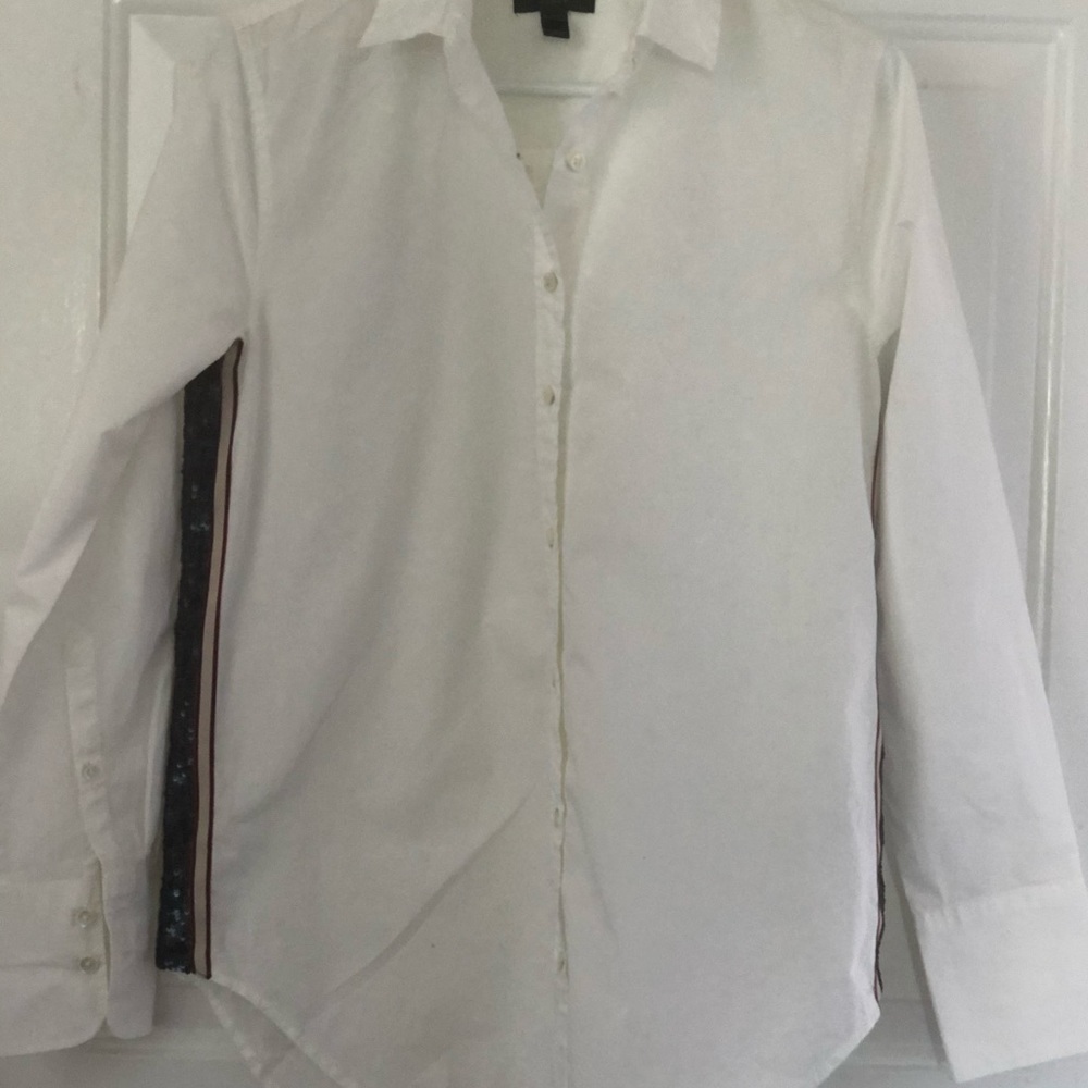 J Crew Tunic Button Down, Size 4